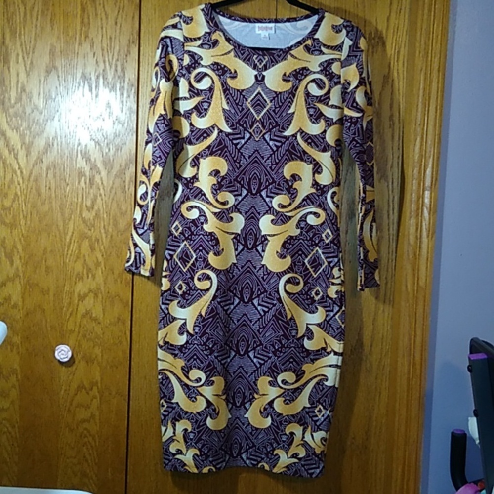 LuLaRoe Debbie Style Dress, Size Small